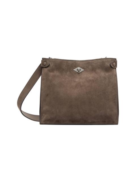 MÉTIER Taupe Stowaway Crossbody Bag