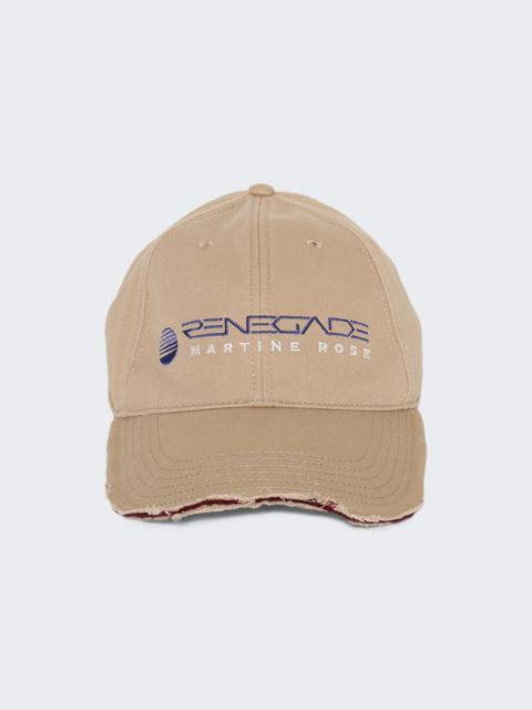 Martine Rose Roll Back Cap Beige Stone