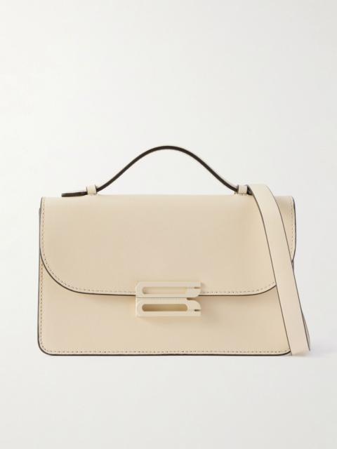 Victoria Beckham B Buckle mini leather shoulder bag White