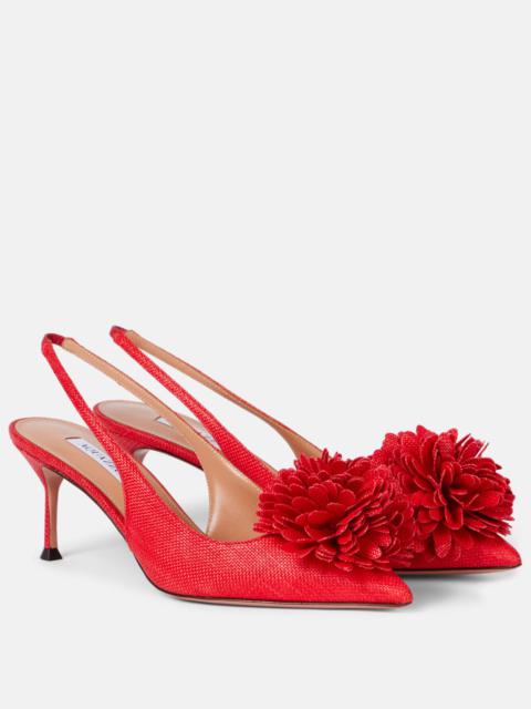 AQUAZZURA Couturier 65 slingback pumps