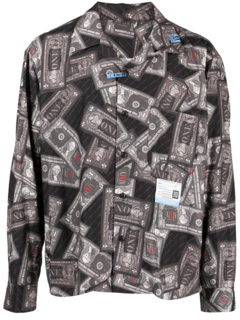 Dollar Bill long-sleeve shirt