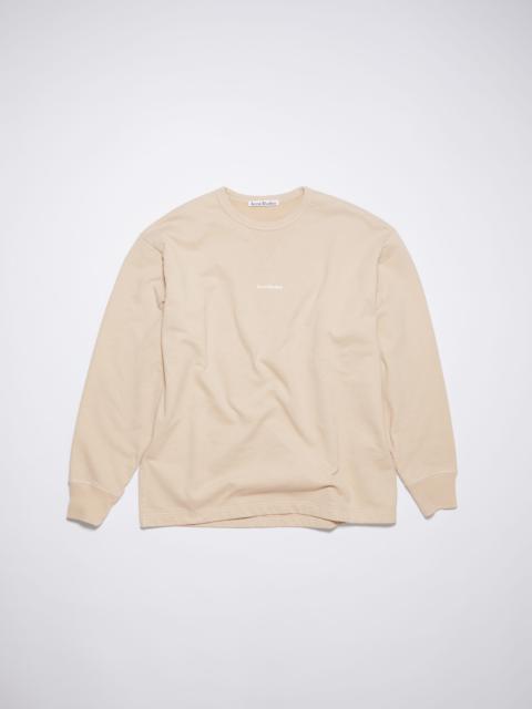 Logo sweater - Champagne beige