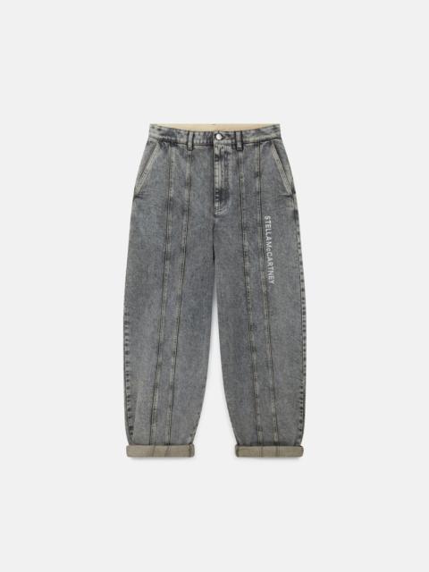 Stella McCartney Logo Embroidered Jeans