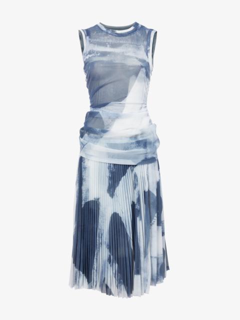Proenza Schouler Zoe Dress in Printed Nylon Jersey