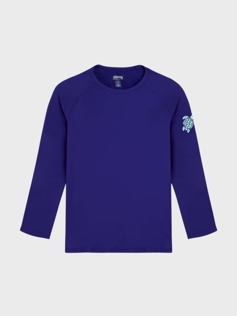 Vilebrequin MEN UV PROTECTION LONG SLEEVES RASHGUARD TURTLE