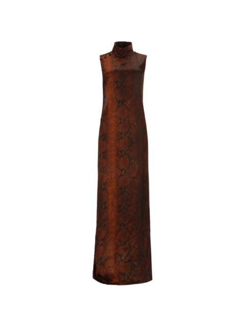 Jean Paul Gaultier printed maxi dress