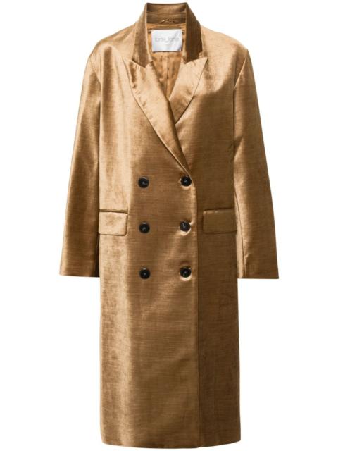 forte_forte double-breasted coat