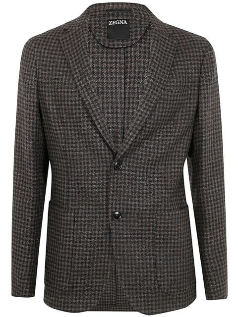 ZEGNA WOOL, LINEN AND CASHMERE JACKET