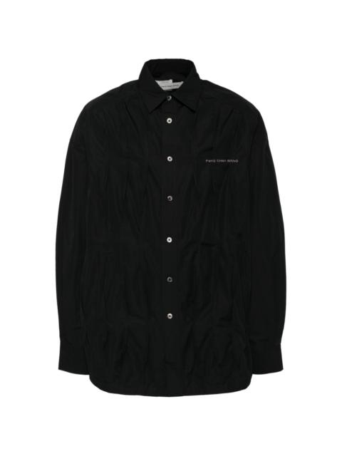 FENG CHEN WANG pleated shirt