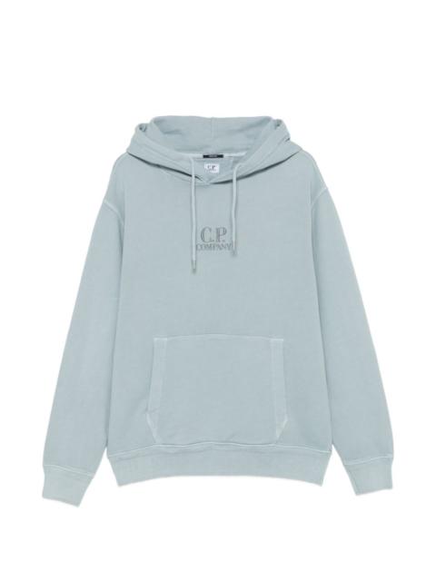 C.P. Company logo hoodie