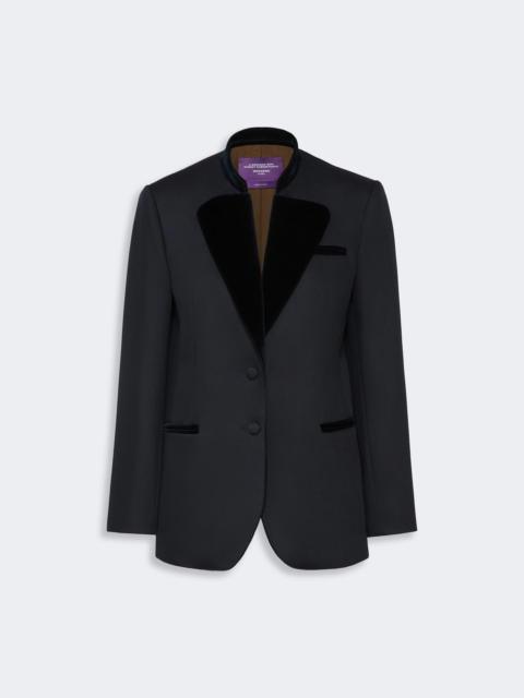 WEEKEND Max Mara WKSADAGIO Wool cavalry twill single-breasted blazer - ULTRAMARINE