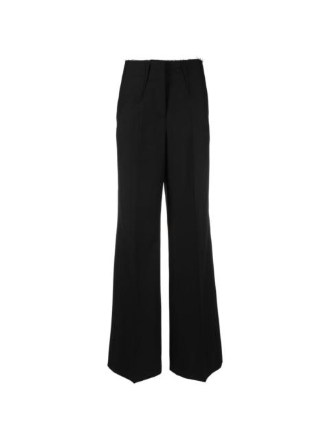 Givenchy high-waisted flare-leg trousers