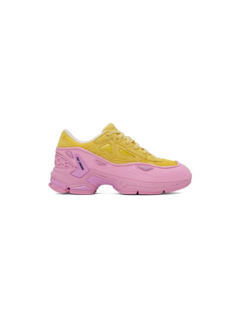 Yellow & Pink Pharaxus Sneakers