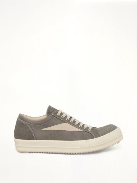 Rick Owens DRKSHDW Lido Denim Vintage Sneaks in Dark Dust