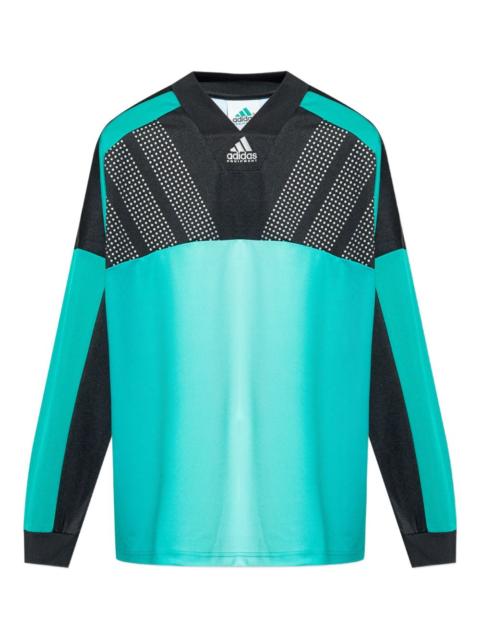 adidas EQT colour-block dot-print jersey