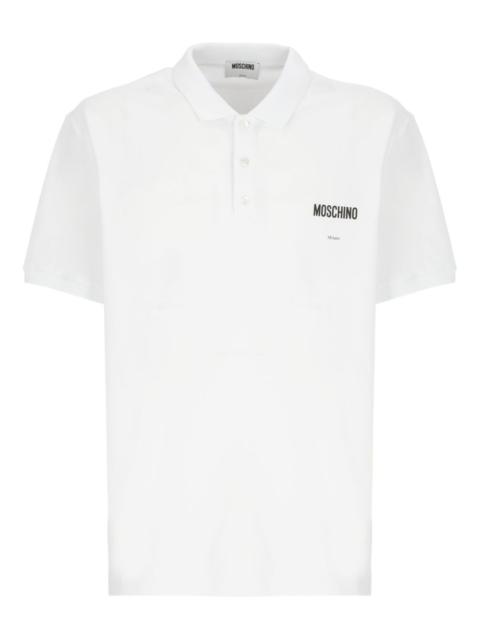 Moschino three-button logo polo shirt