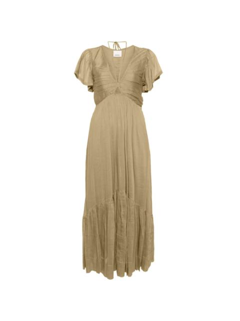 Isabel Marant Agathe crepe maxi dress