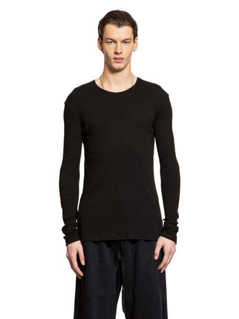 Ann Demeulemeester Greg-Long-Sleeve-T-Shirt-In-Cotton-Rib-Jersey