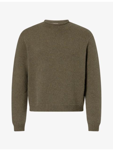 The Row Markhim Mock-Neck Cashmere Jumper