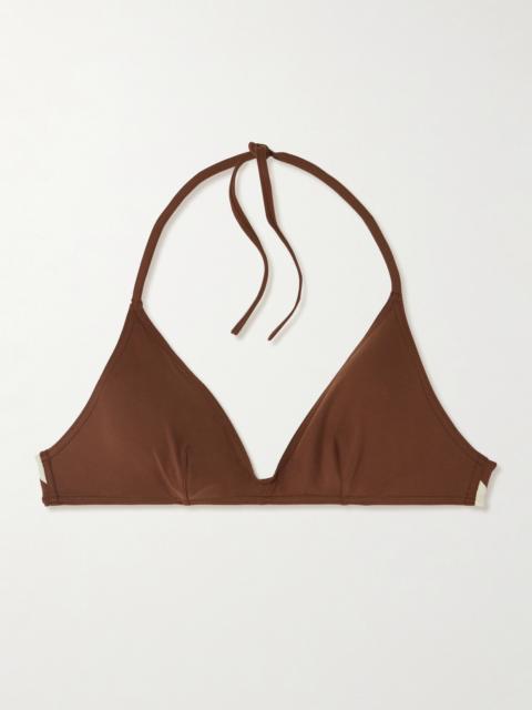 ERES Cubisme Patchwork Triangle Bikini Top