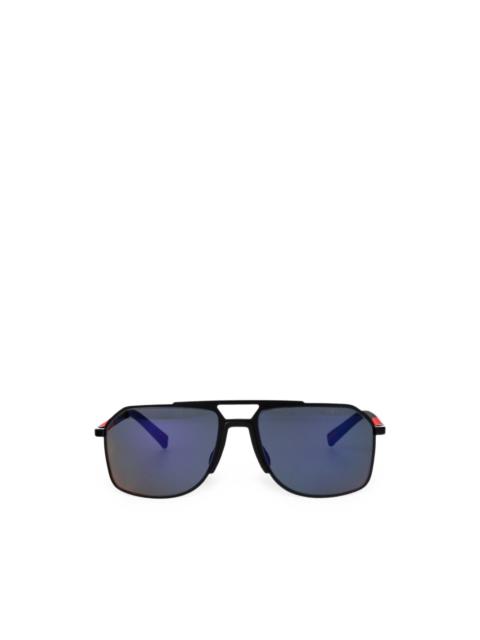 Prada Linea Rossa ligeometric-frame sunglasses