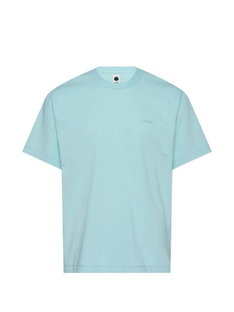 vowels logo-embroidered T-shirt