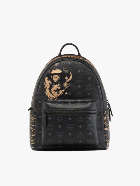 MCM MCM x BAPE Stark Backpack in Visetos