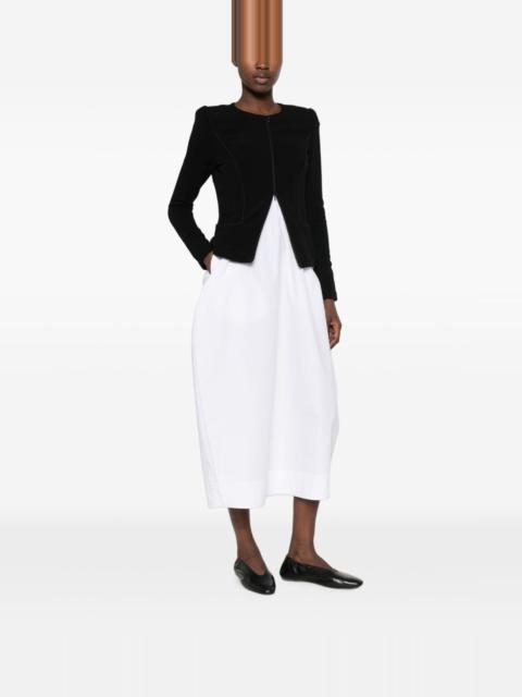 EMPORIO ARMANI Zipped blazer jacket