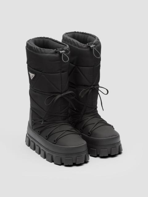 Prada Re-Nylon gabardine après ski boots