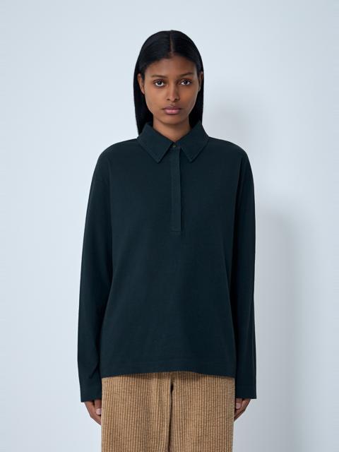 The Row Roddie Polo Top