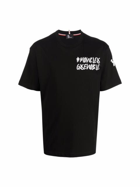 Moncler Grenoble logo-print short-sleeve T-shirt