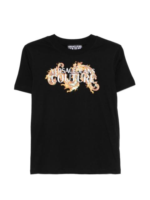 VERSACE JEANS COUTURE logo-print T-shirt
