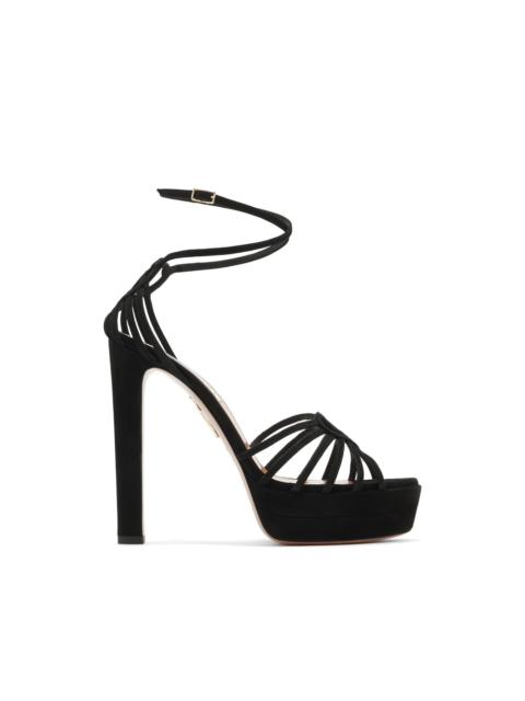 AQUAZZURA Sweetheart platform sandals