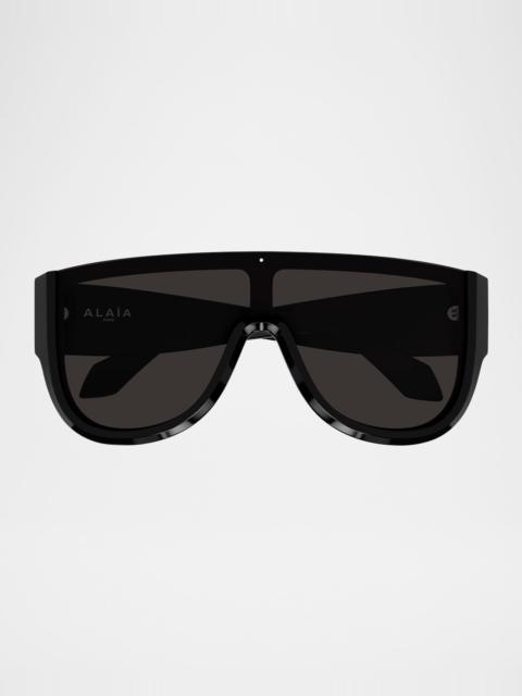 Alaïa AA0087S Shield Acetate Sunglasses