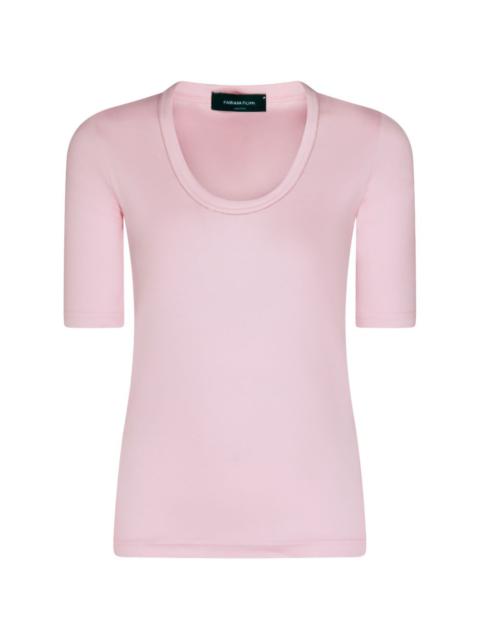 FABIANA FILIPPI ribbed chain-trim top