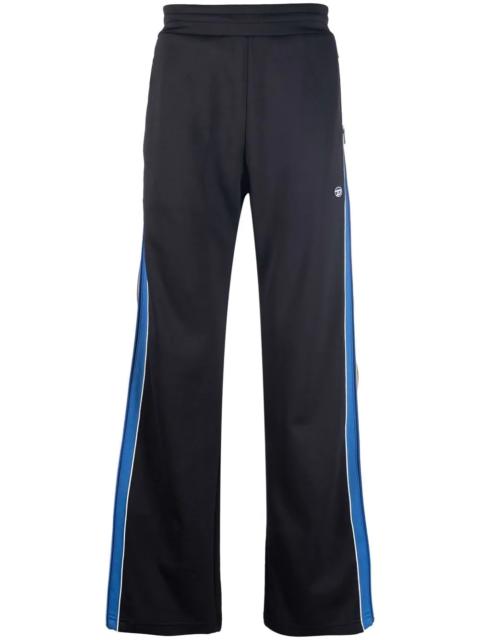 Diesel side stripe-detail track pants