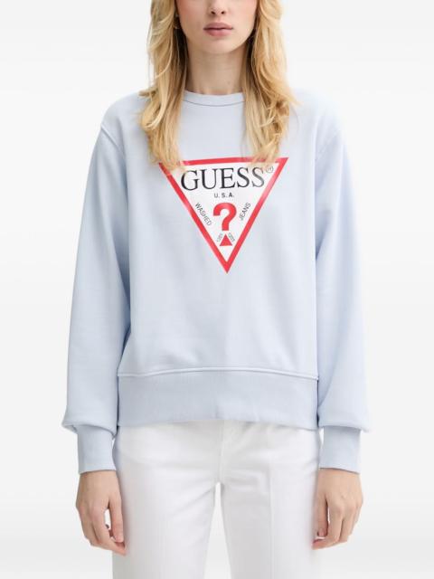 GUESS USA logo-print sweatshirt