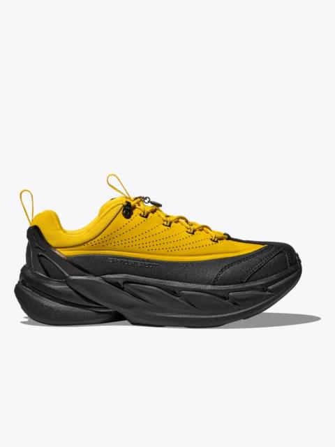 HOKA Elevon X Spencer Badu Lifestyle Shoes in Zest/Black