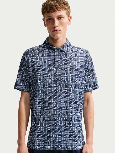 Nike Nike Par Men's Dri-FIT Tartan Camo Print Golf Polo
