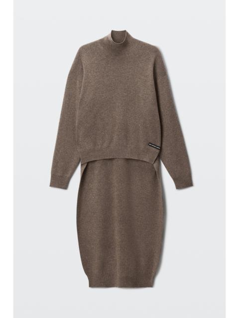 Alexander Wang high-low hem turtleneck