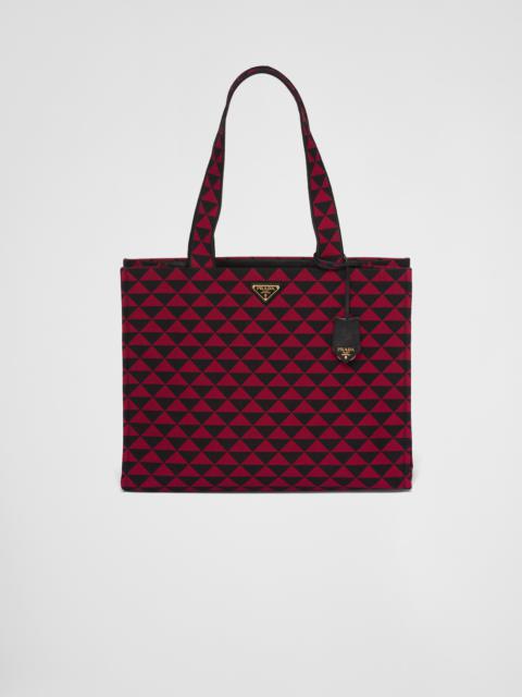Prada Prada Symbole bag in embroidered fabric
