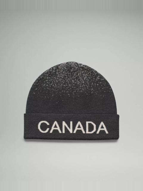 lululemon Team Canada Wool-Blend Reversible Beanie *COC Logo