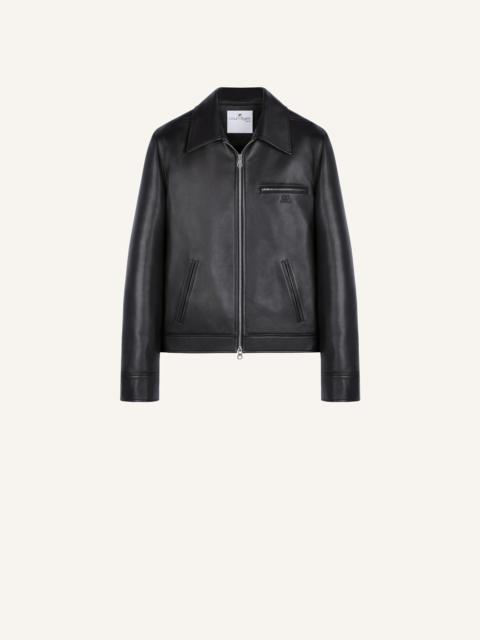 【COURREGES】ビニールシティジップアップジャケット（関税込） CITY LEATHER JACKET - courrèges (クレージュ)