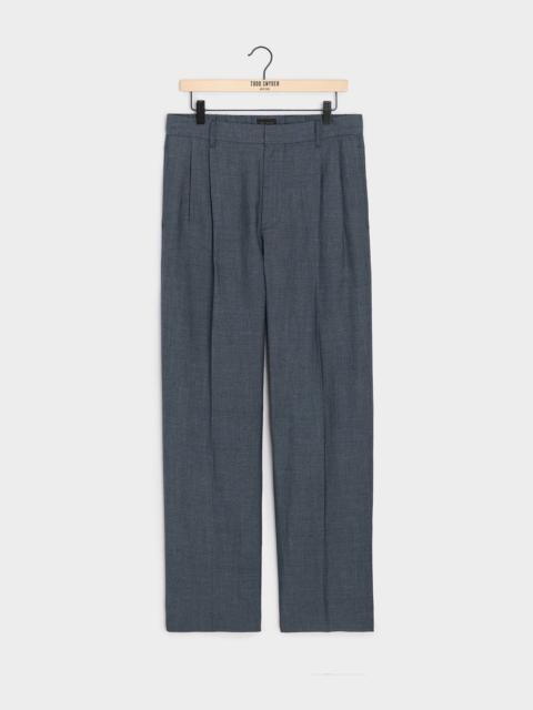 TODD SNYDER Italian Linen-Wool Officer Trouser