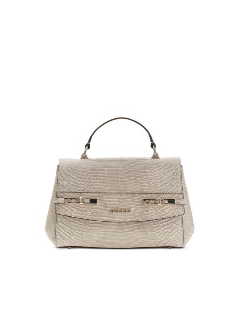 GUESS USA lizard-effect chain body bag