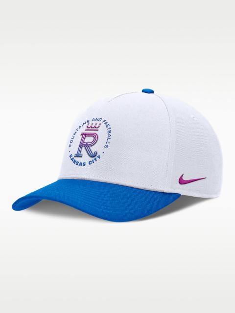 Nike Kansas City Royals City Connect Rise Men's Nike Dri-FIT MLB A-Frame Adjustable Hat