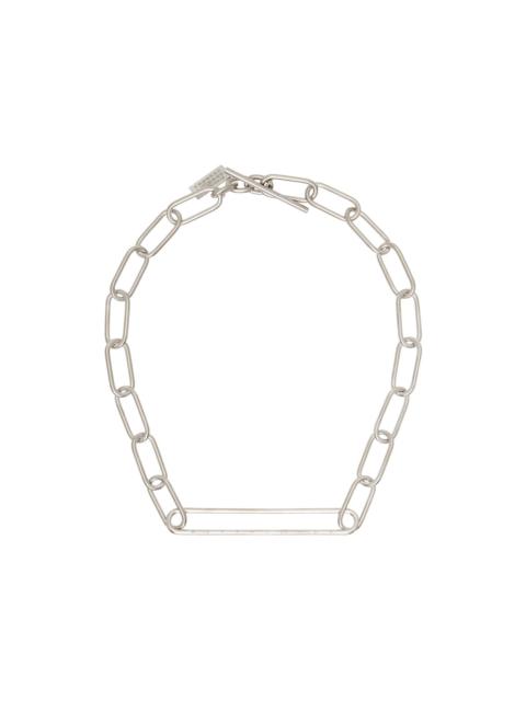 MM6 Maison Margiela Silver Chain Necklace