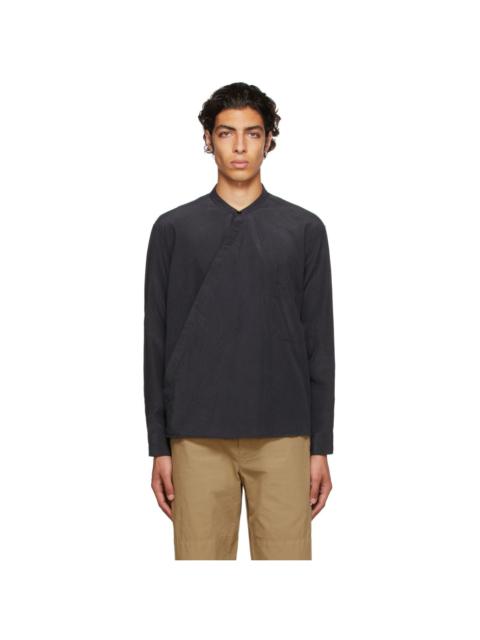 Lemaire Silk Wrapover Shirt