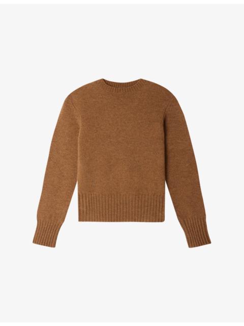 soeur Gipsy Boat-Neck Merino-Wool Jumper