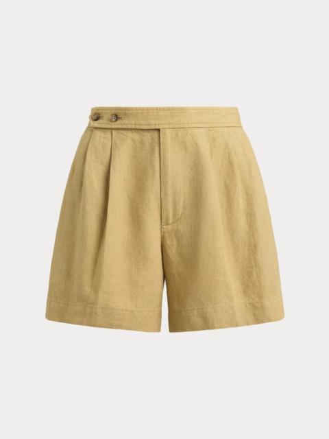 Polo Ralph Lauren Pleated Délavé Linen Short
